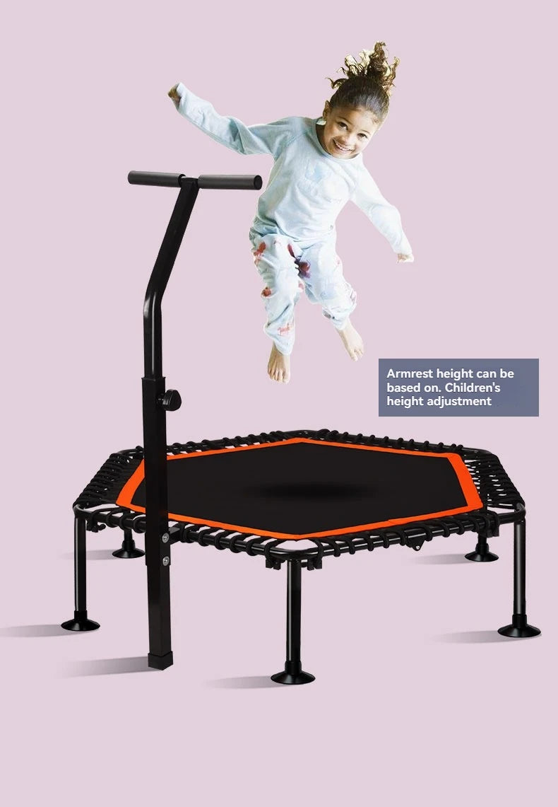 Indoor bungee cord,50-inch trampoline,adult fitness equipment,weight loss equipment,bungee jumping bed,leisure and entertainment