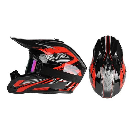 Popular off-road motorcycle helmets with personalized full face helmets suitable for adult and children's racing original helmet