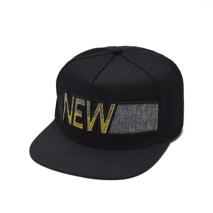 1PC Man hats Fashion Letter Embroidery Hip-Hop Hats Spring and Autumn Outdoor Adjustable Casual Baseball Caps Sunscreen Hat