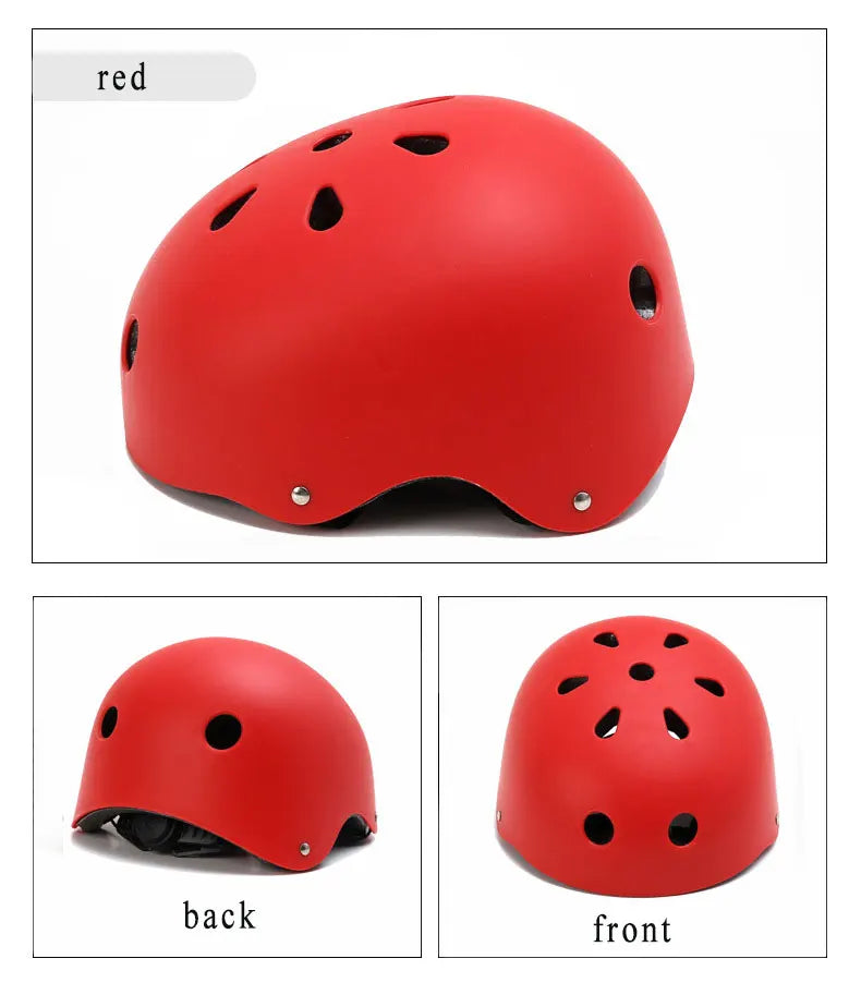 Men Women Children's Cycling Helmet for Skateboard Roller Skating Rafting Rock Climbing Electric Scooter Bicycle Safety Helmet
