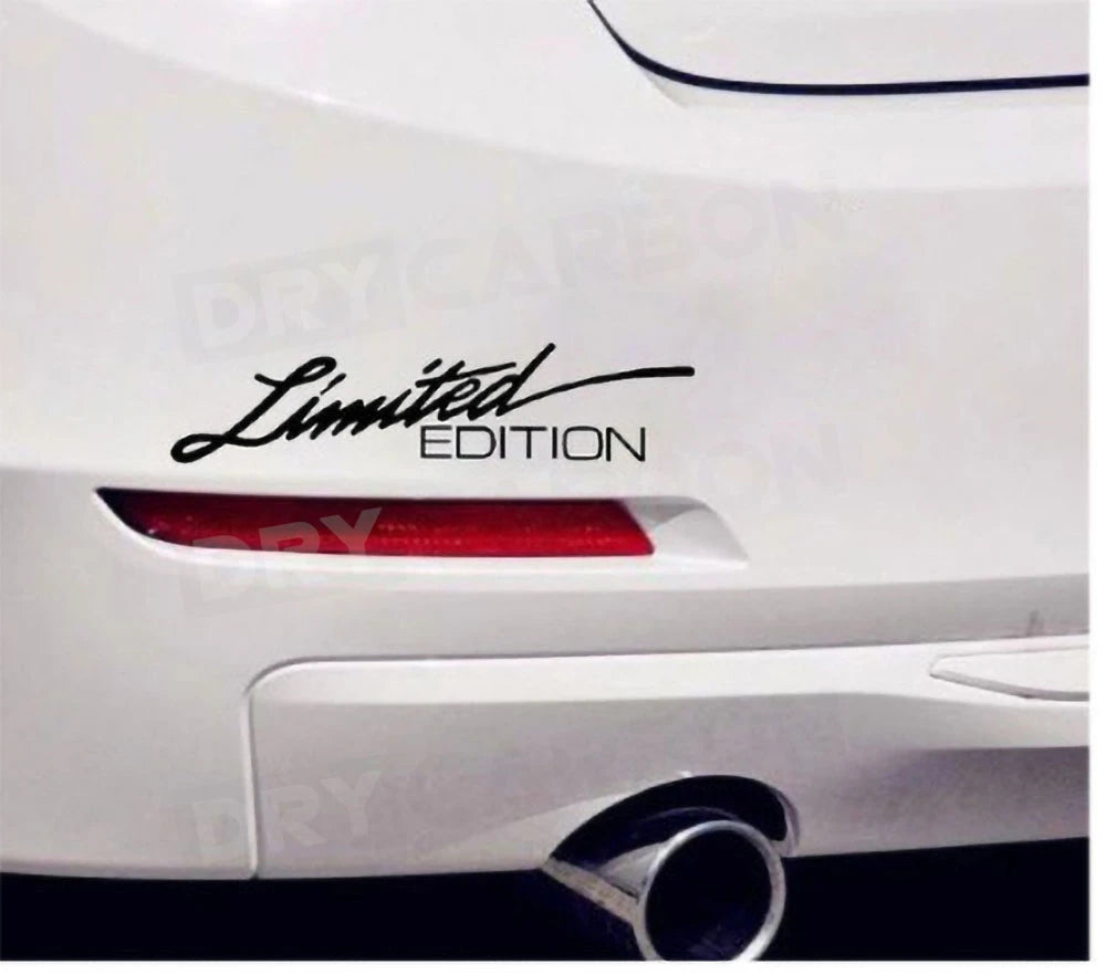 Personalized Limited Edition Stickers Reflective Car Stickers Creative Stickers Decal Window Decor Auto Bumper Sticker