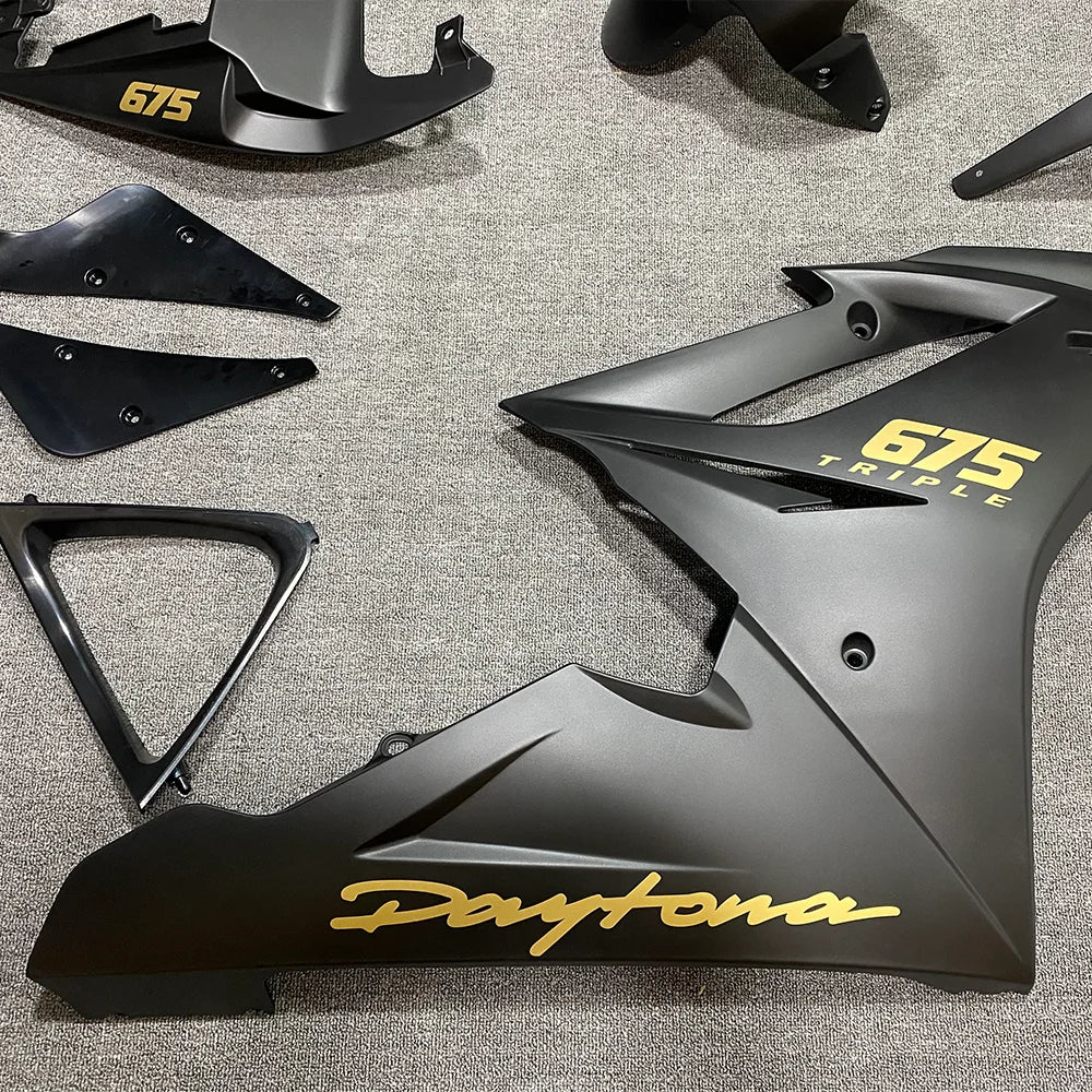 For Triumph Daytona 675 2006 2007 2008 Motorcycle Full Fairings Panel Kit Housing Colour Change Kits Bodywork Set ABS Plastic