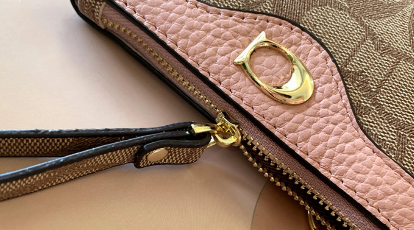 2026 New Classic Old Flower Small Wallet, Women's Mini Wallet, Coin Small Bag, Change Bag, Leather Wallet, Storage Bag, Card Bag