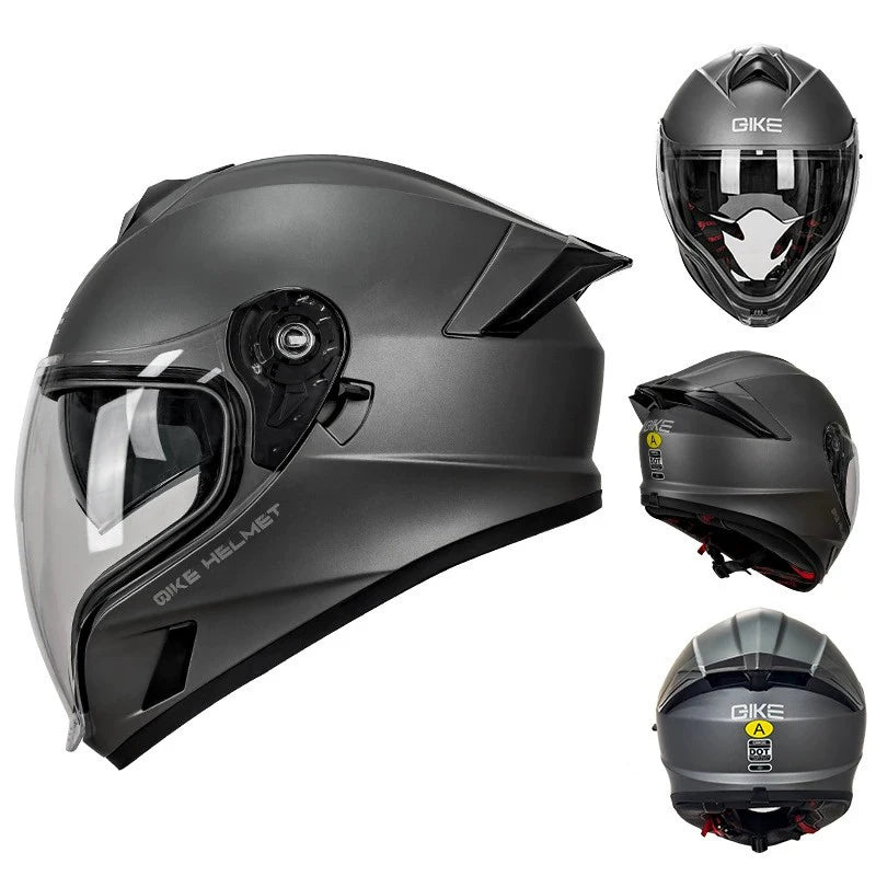 Unisex DOT Certified Full Face Motorcycle Helmet Anti-Fog UV Protection Downhill Racing Motorbike Casco Capacete