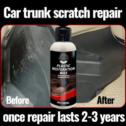 Car Plastic Restorer Back To Black Gloss Plastic Renovator Longlasting Coating Leather Restore Auto Polish Cleaning Products