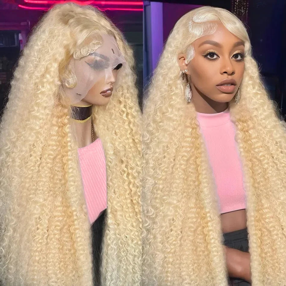 613 Hd Lace Frontal Wig 13x4 Deep Loose Wave Transparent Remy Color Front Human Hair Wig 13x6 Blonde Water Curly Human Hair Wig