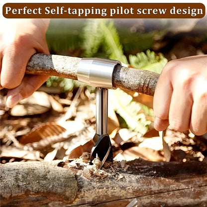 Sports Jungle Crafts Camping Bushcraft Accessories Auger Wrench Outdoor Survival Hand Drill Survival Gear Tool
