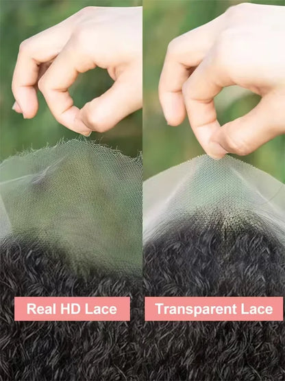 13x4 13x6 HD Transparent Bone Straight Lace Front Wigs 40 42 Inch 250 Density Brazilian Human Hair Wigs For Women