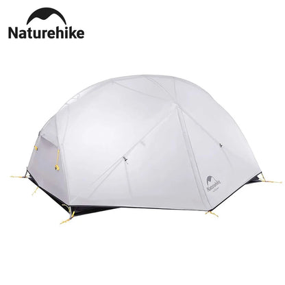 Naturehike Mongar 2 Person Tent 20D Nylon 210T Waterproof Ultralight Camping Hiking Tent with Mat Backpacking Travel Tent