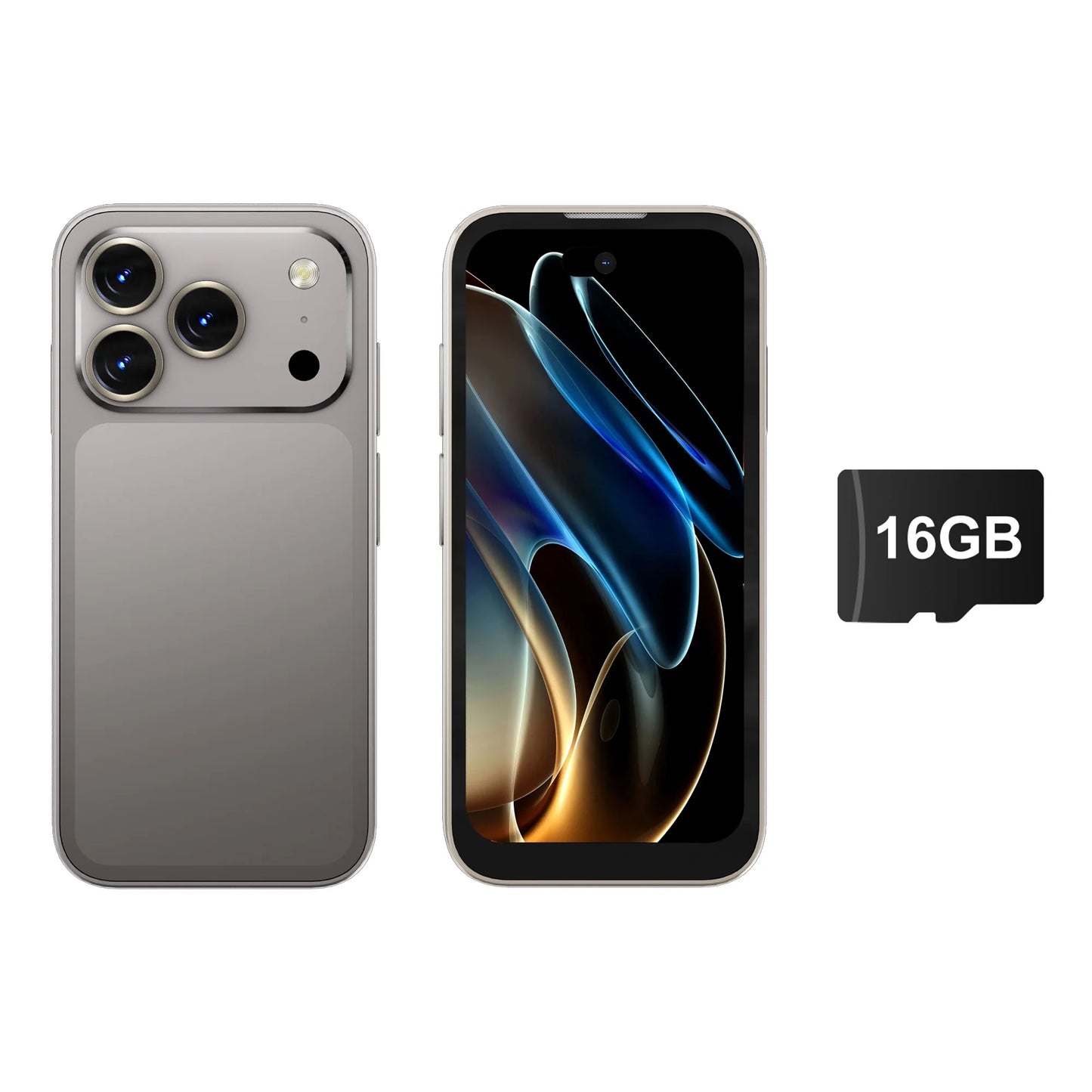 SERVO 17 PRO MAX mini Smartphone 3.75" Fullview Display 3G WCDMA Dual SIM Card GPS Face Unlock Android Small Smart Mobile Phones