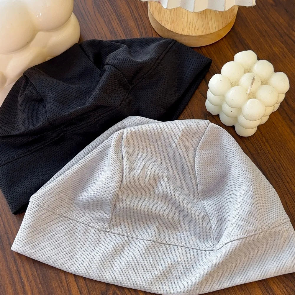 5/2/1pc Summer Cooling Skull Caps Helmet Liner Anti-UV Anti-Sweat Wicking Cycling Running Motorcycle Riding Under Hard Hat Liner