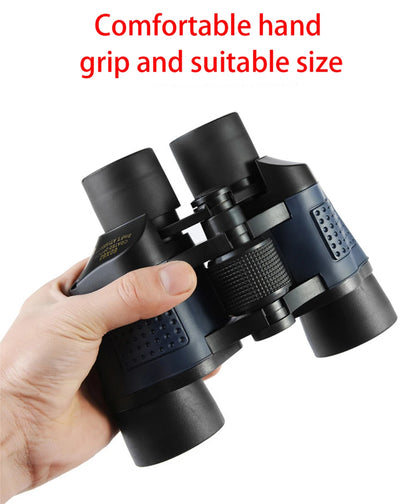 Camping Binoculars 60X60 Long Range 15000m HD High Power Telescope Tourism Binoculars Long Range Powerful Binoculars Hunting