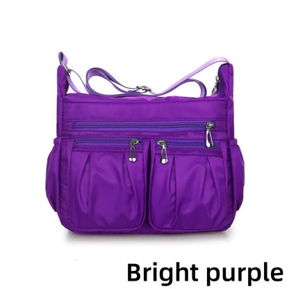Crossbody for Women Waterproof Tote Casual Nylon Purse Handbag RFID Lightweight Messenger Bag