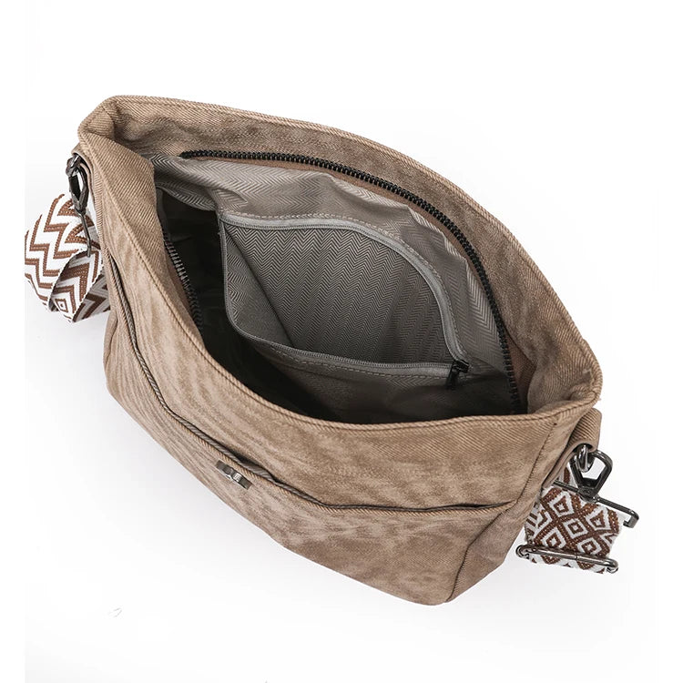 Women's shoulder crossbody bag adds elegance and mystery; Easy to match with casual or formal clothing, showcasing women's elega