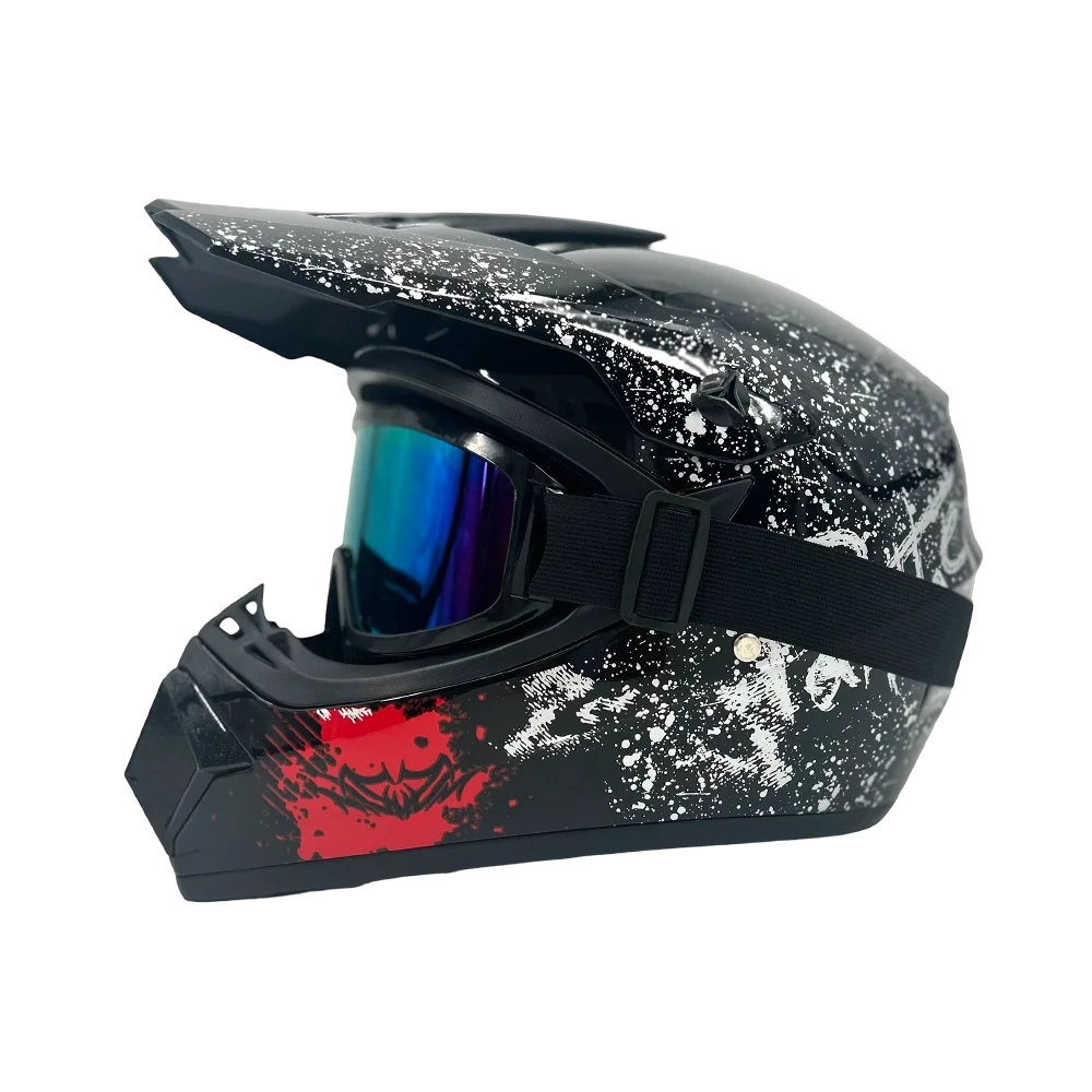 High Quality Motorcycle Off Road Racing Helmet ATV Forest DH Mountain Bike Full Helmet DOT Approved
