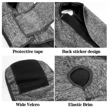 Adjustable Cat Calming Vest Soft Elastic Cat Anxiety Jacket Breathable Cat Recovery Clothes Anti Anxiety Pet Coat Prevent Fright