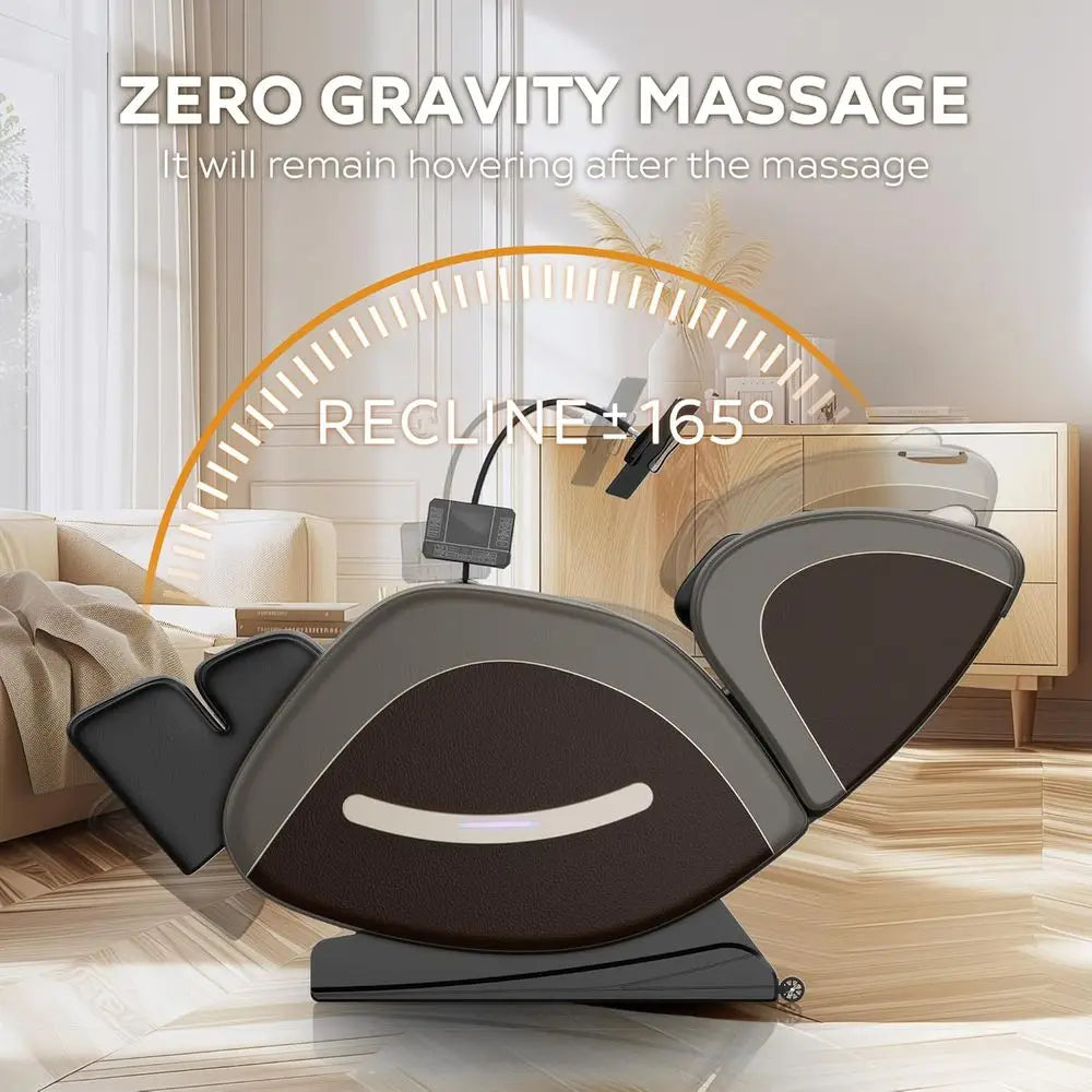 Massage Chair ull Body with Heat, Zero Gravity Shiatsu Massage Recliner Chair,5 Auto es, 6 ix Rollers,oot Massage,Customized