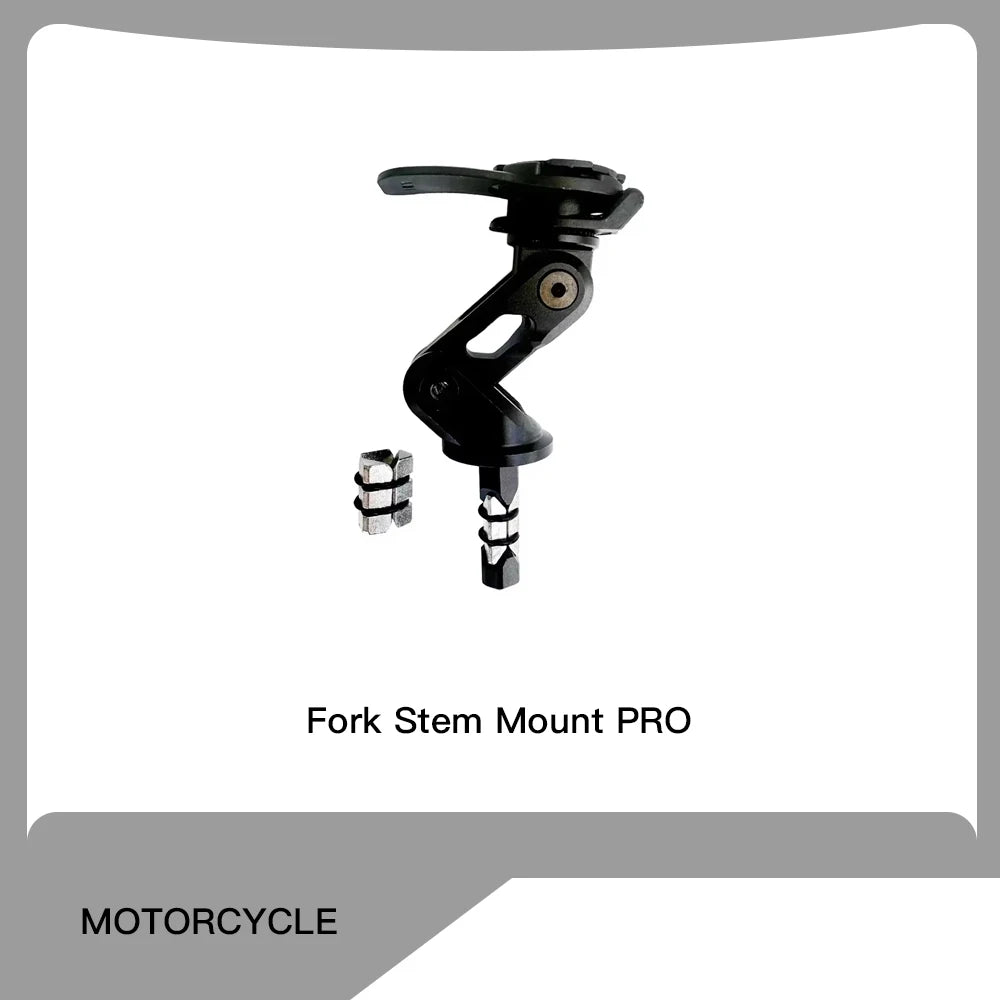 Motorcycle Handlebar Stem Fork Mount Holder Phone Mount Vibration Dampener MAG Universal Adaptors Wireless Charger Mirror Brake