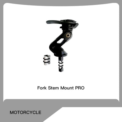 Motorcycle Handlebar Stem Fork Mount Holder Phone Mount Vibration Dampener MAG Universal Adaptors Wireless Charger Mirror Brake