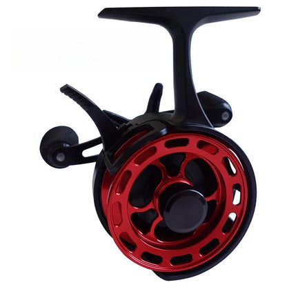 New Gear Ratio 3.2:1 Ice Fishing Reel Large Diameter Spool Built-in Free Spool Metal Spool Smooth Lure Fishing Equipment