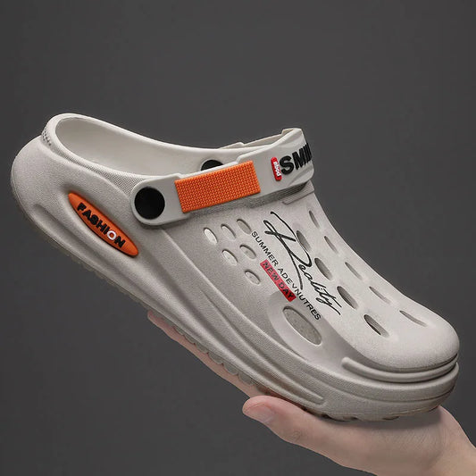 Men's Summer Sandals Non Slip Beach Slippers EVA Design Outdoor Slides Ultralight High Quality Sandals Fashion Garden Shoes