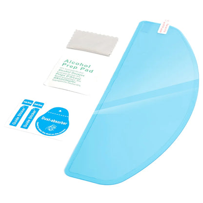 Universal Helmet Clear Rainproof Film Anti-Fog Film Helmet Lens Nano Coating Sticker Motorcycle Rainy Safety Driving Accessories
