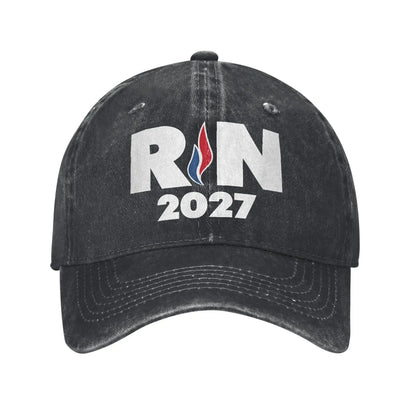 Summer RN 2027 National Gathering Baseball Cap Sun National Rassemblement Sunscreen Washed Trucker Hat Unisex Baseball Caps