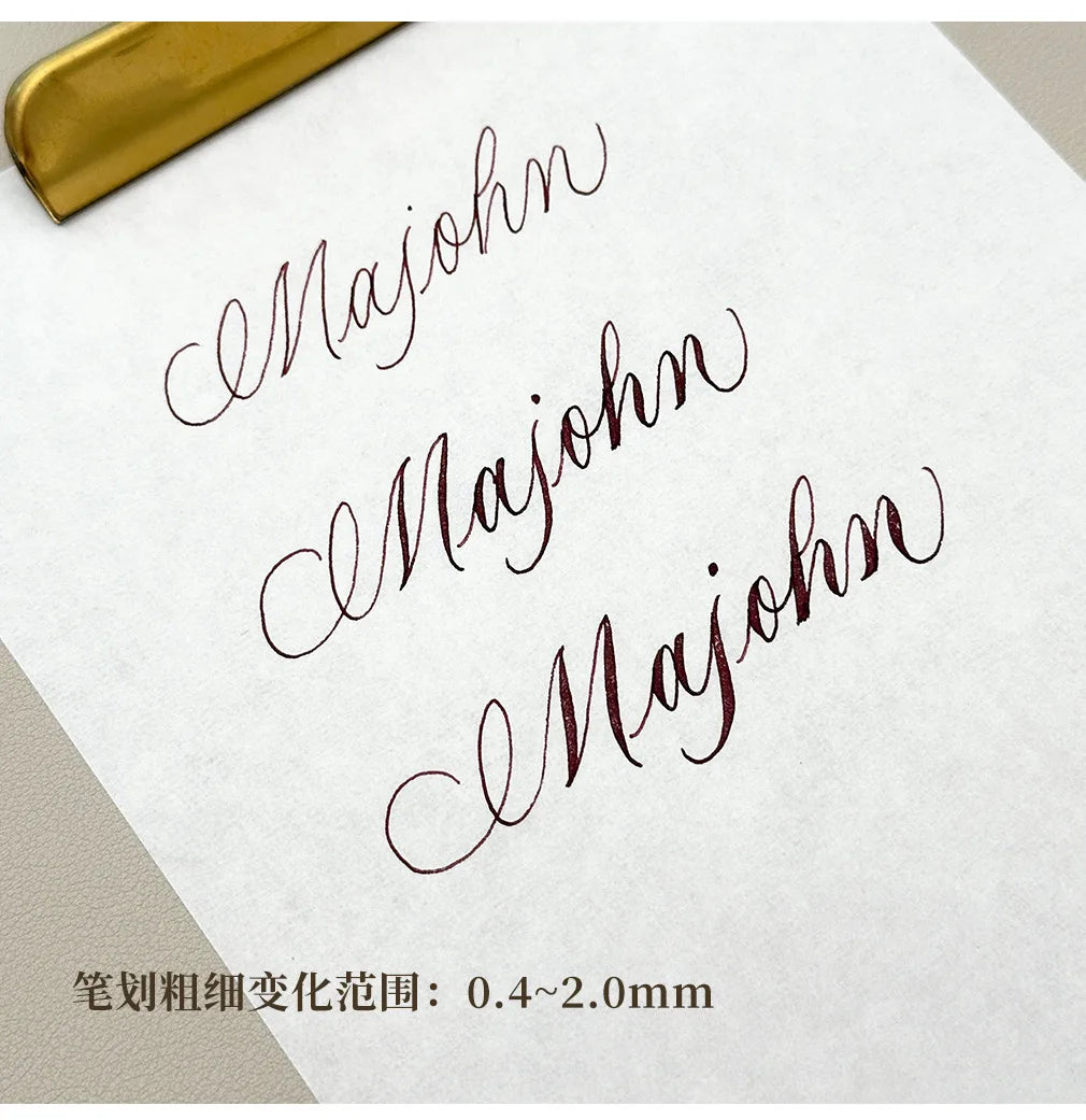 New MAJOHN P139 P138 P136 Classic Flex Nib Fountain Pen  Flexes Nib Pen Softness Flexare Business Modification Writing Pen ES ER