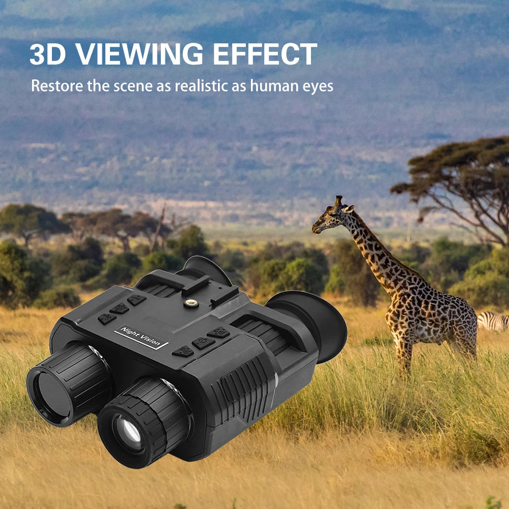 NV8000 Best 800M 4x 1080P Infrared Thermal Monocular Binoculars Hunting Night Vision Goggles Dual Screen Night Vision Dual Tube