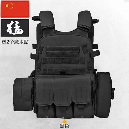 Nylon Tactical Vest Body Armor Hunting Carrier Airsoft Accessories CS Combat MOLLE Camo Military Army Vest for Outdoor Hunting