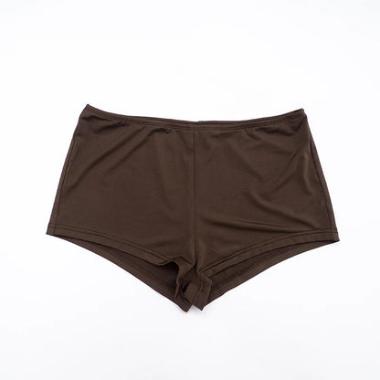 Sexy Casual 3 Piece Set Mesh Full Sleeve o-Neck Crop Tops+Shorts+Foot Cover Matching Autumn Trend Streetwear Outfits