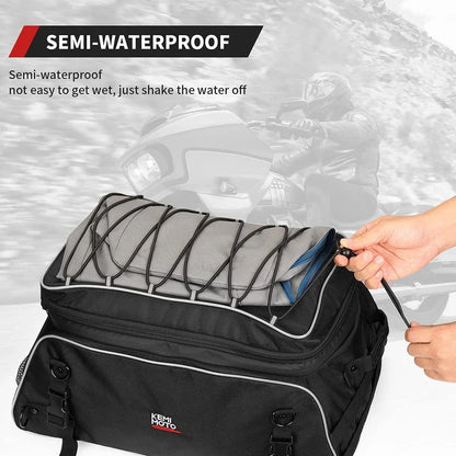 Motorcycle Travel Luggage Tour-Pack Rack Bag Soft Trunk Bag for Touring Road King Street Glide Road Glide Motorcycle Accessories