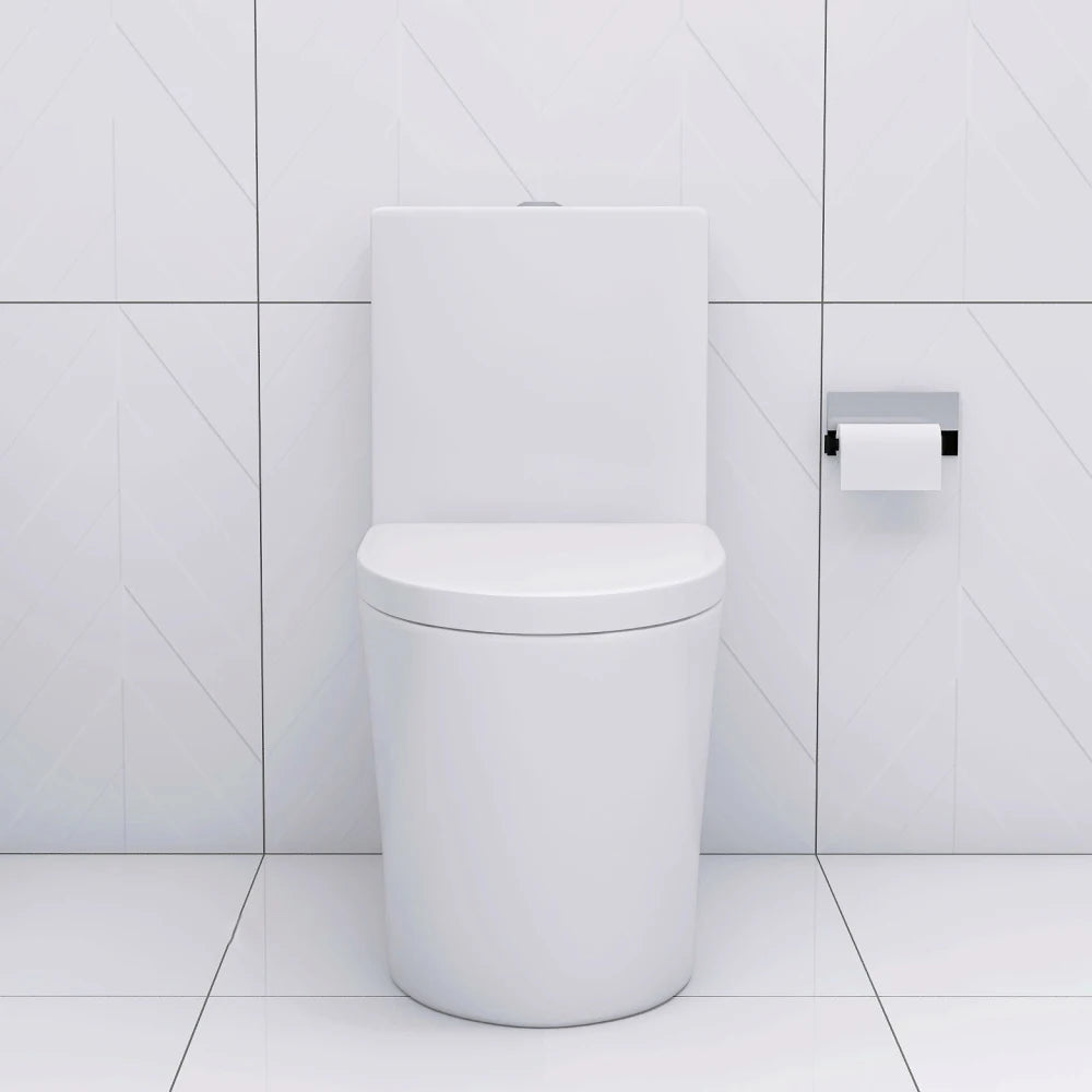 Matte Black Elongated One Piece Toilet Dual Flush 1.1/1.6 GPF Water Saving Map 1000g,Matte Black