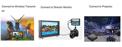FEELWORLD FW568 V3 6 Inch 3D LUT DSLR Camera Field Monitor IPS Full HD1920 1080 Support HDMI Output With Tilt Arm for Gimbal Rig