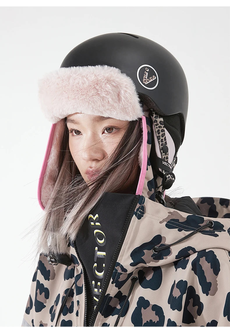 VECTOR Ski Helmet Safety Integrally-Molded Snowboard Helmet Motorcycle RemovableSkiing Snow Husband Men Women Child Kids