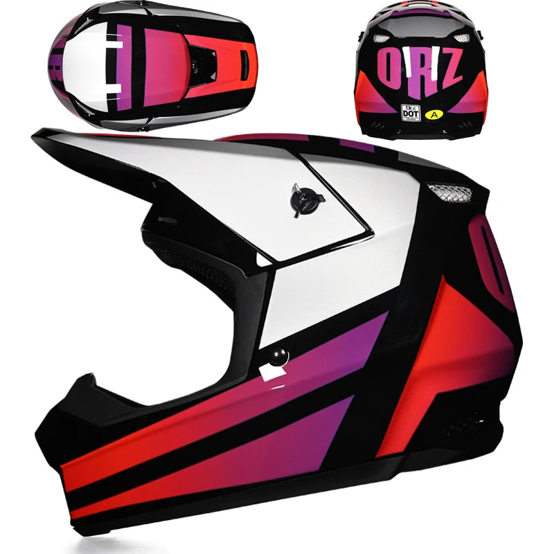 Motorcycle Helmet Professional Motocross Off Road Helm Children Off-road Casque Capacete De Motocicleta