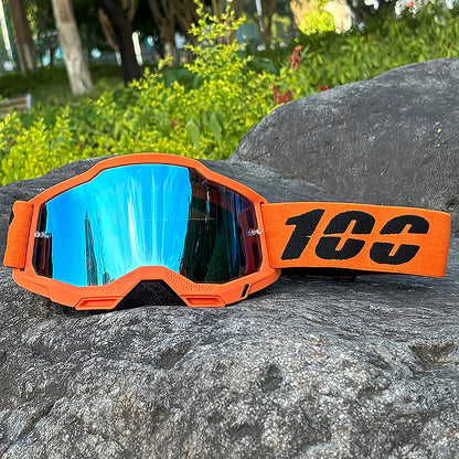 100 Motocross Glasses Motorcycle Sunglasses Man MTB ATV Mask Windproof Protection Skiing Cycling Racing Off-Road Goggles