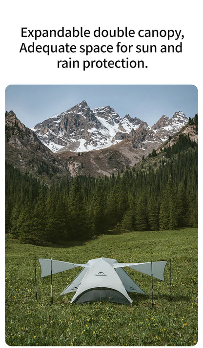 Naturehike Star River UL Camping Tent 2 People Tent 15D Nylon Ultralight Hiking Double Layer Backpacking Travel Tent 3 Seasons