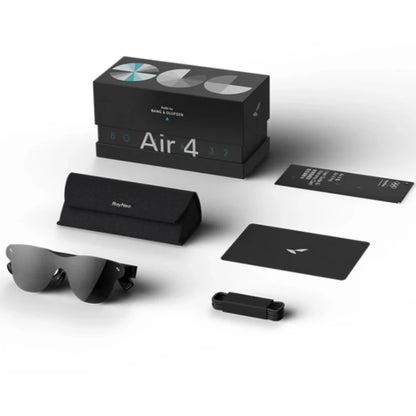 Rayneo Air 4 Pro HDR10 Smart AR Glasses 3G Voice Control IPX-5 Waterproof 4K Video Capture Head-Mounted XR Support DP Agreement