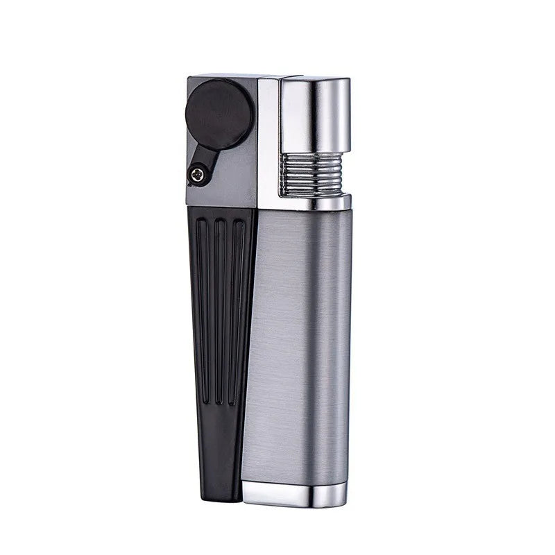 JOBON New Folding Pipe Integrated Inflatable Oblique Flame Lighter Metal Material Men's High-end Gifts