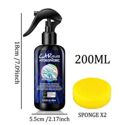 Motorcycle Glass Anti-rain For Car Water Repellent Fortify Dashboard Rearview Mirror Hydrophobic Coating Enhanced Visibility Spr