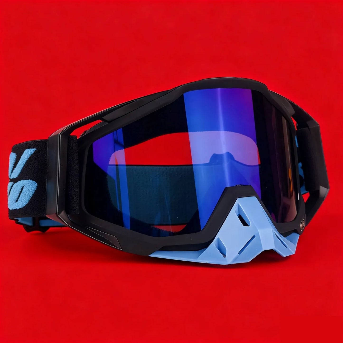 Unisex Motorcycle Goggles Anti Fog Windproof Riding Glasses for Men Women Motocross Dirt Bike ATV MX MTB Ski
