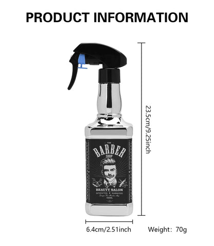 Professional Salon Barber Spray Bottle Refillable Fine Mist Empty Watering Can Water Sprayer Barbershop AccessoriesHair Tools
