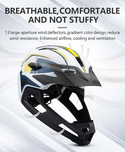 Eastinear High Quality Lightweight Children's Bicycle Helmet Full Face Removable Roller Skateboard Helmet Protects Head Safety