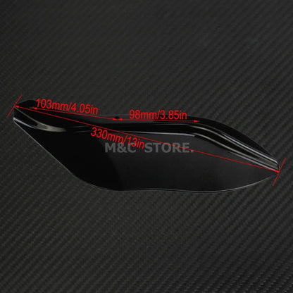 Motorcycle Batwing Air Deflector Fairing Side Windshield Plastic For Harley Touring Street Glide Road King Electra FLHX  96-2013