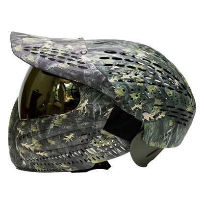 Leaves Camo Color Great III Paintball Mask Full Coverage Protector Helmet