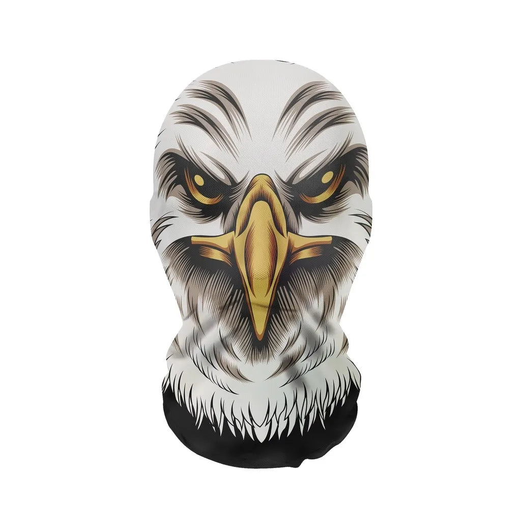Skeleton Full Face Fashion Headwear Mask Motorcycle Perspective Net Balaclava Bike Outdoor Wearing Halloween, Christmas Mask
