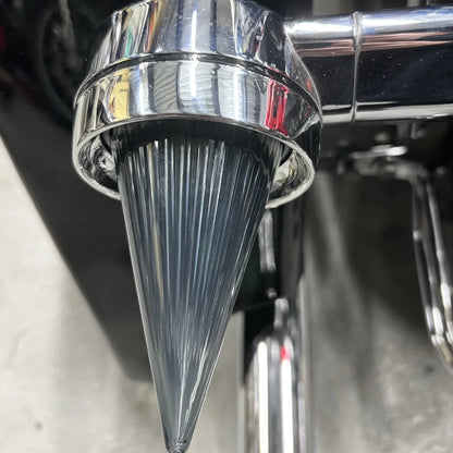 Pair Motorcycle Indicator Lens Cover Turn Signal Light Cap For Harley Touring Road Glide Road King Electra Tour Glide 1986-2021