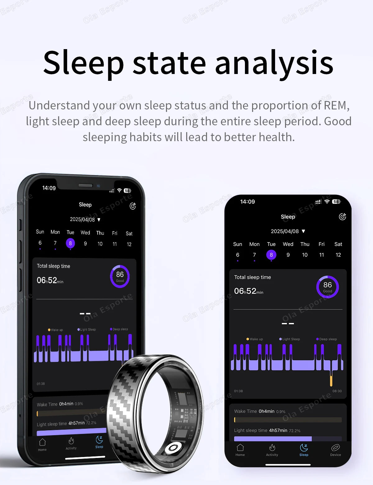 2025 New Smart Ring Call Alert Heart Rate Blood Oxygen Monitoring Pedometer Calorie Multifunctional Fitness Smart Finger Rings