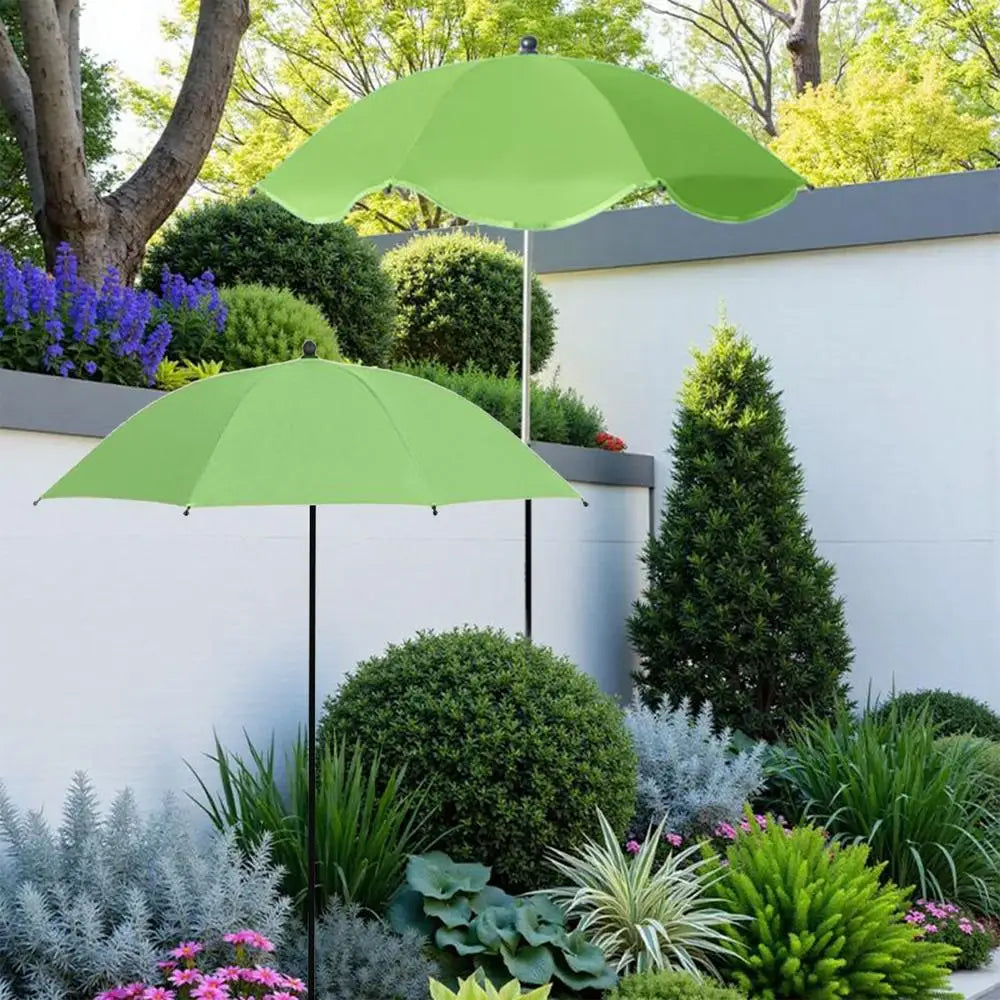 Small Patio Umbrella Adjustable Garden Shade Home Gardening Supplies For Hot Day Flowers Balcony Beach Lawn Care Supplies